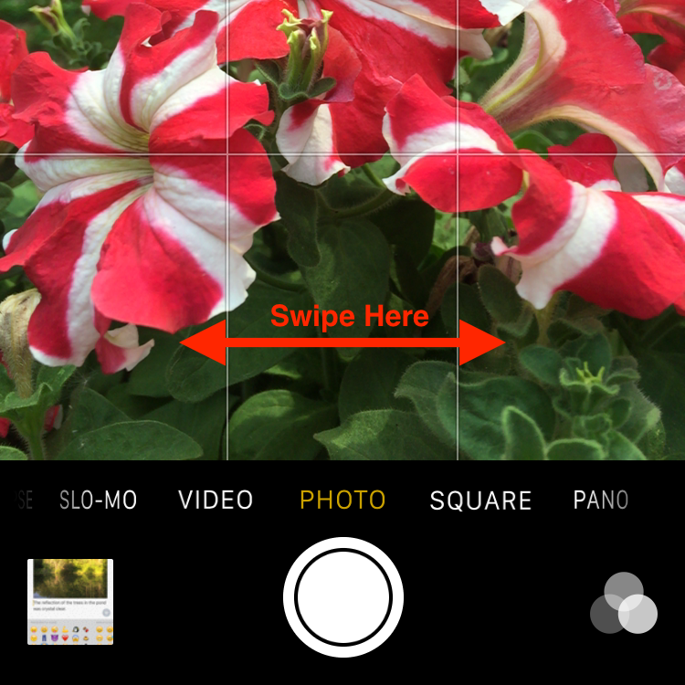 Try This Easier Method of Flipping between iPhone Camera Modes