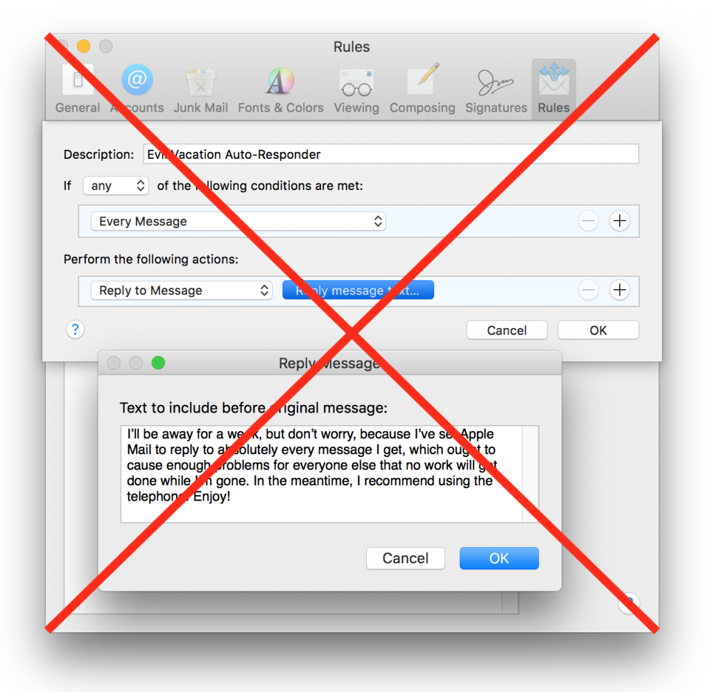 mac mail rules mac mail rules