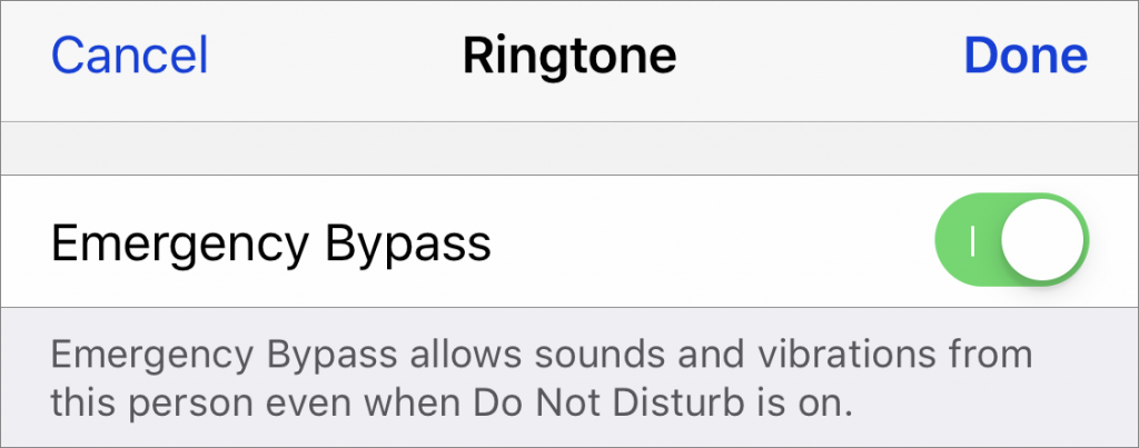 Never Miss an Important Call or Text WIth Emergency Bypass