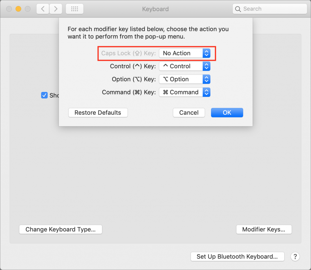 Remap the Caps Lock Key  Business Mac IT  The MacGuys+