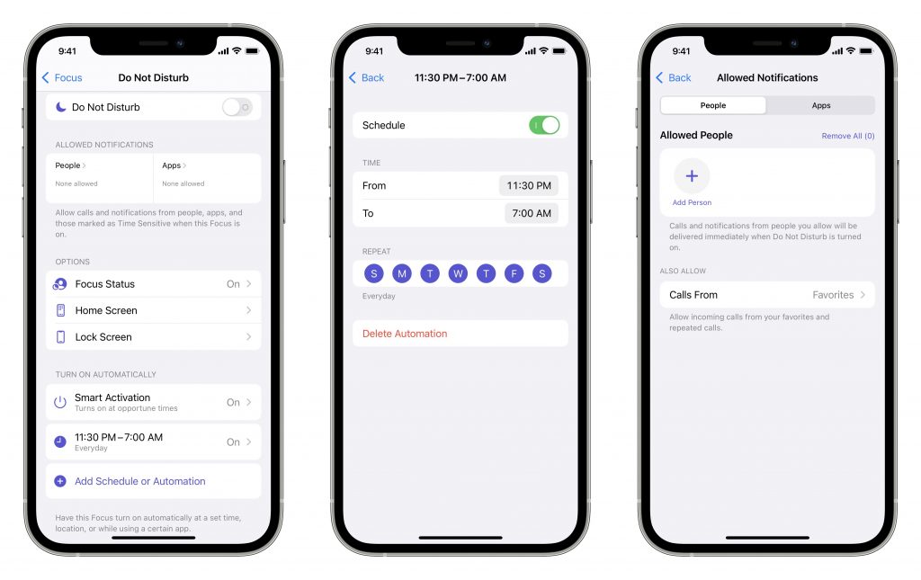 After Upgrading to iOS 15, Check Do Not Disturb in Focus Settings