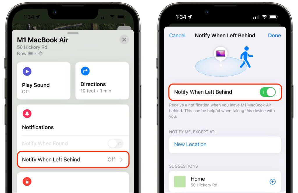 How to Stop Forgetting Your Apple Gear with “Notify When Left Behind”