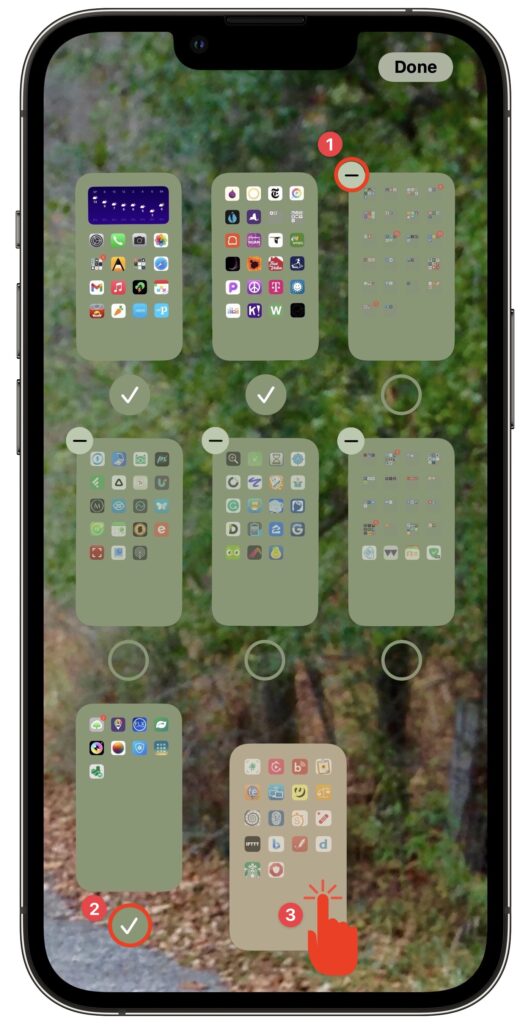 iOS 15 Allows Rearranging and Deletion of Home Screen Pages