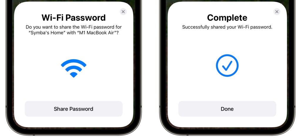 Easily Share Wi-Fi Passwords with Other People and Devices