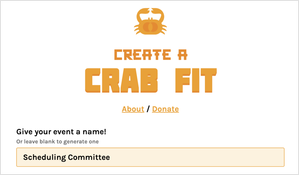 Picking Group Meeting Times Is Easy with Crab Fit