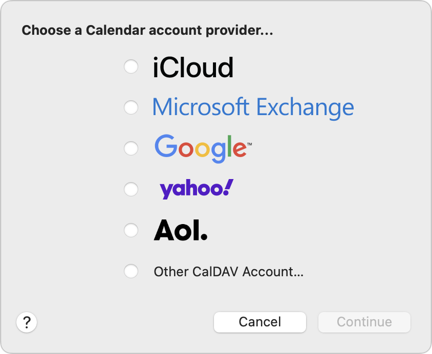 iCloud, Google Calendar, Microsoft Exchange: Choosing a Personal Calendar Service