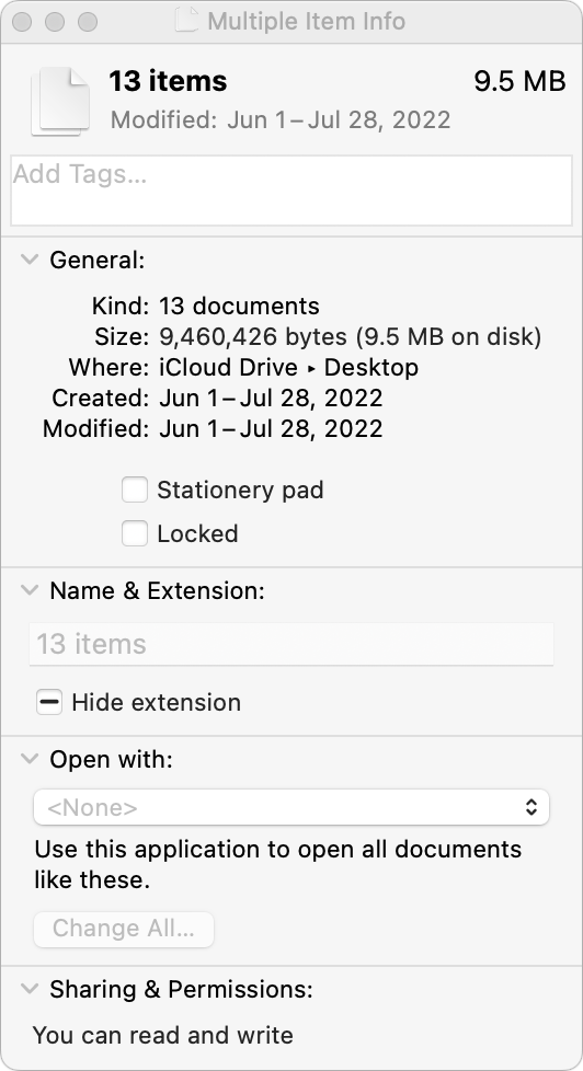 Go Beyond Get Info with the Finder’s Inspector Window