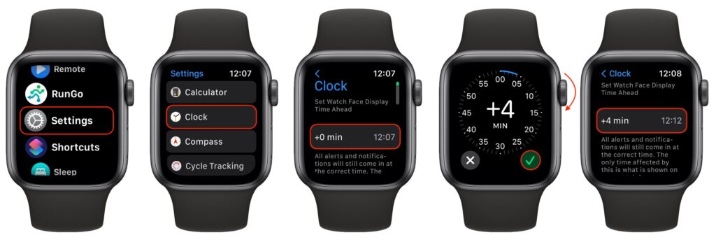 Set Your Apple Watch Clock Ahead a Few Minutes to Avoid Being Late