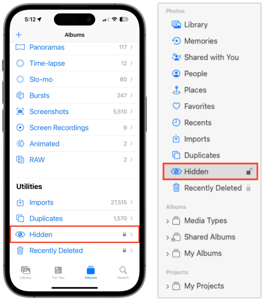 Use the Hidden Album in Photos to Hide Private Images