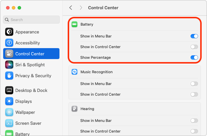 How to Show Battery Percentage in Your Mac’s Menu Bar