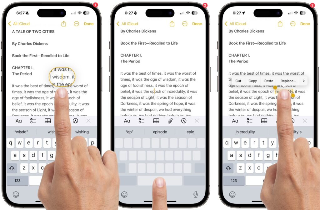 Five Quick Tips to Ease iPhone and iPad Text Editing and Amaze Your Friends