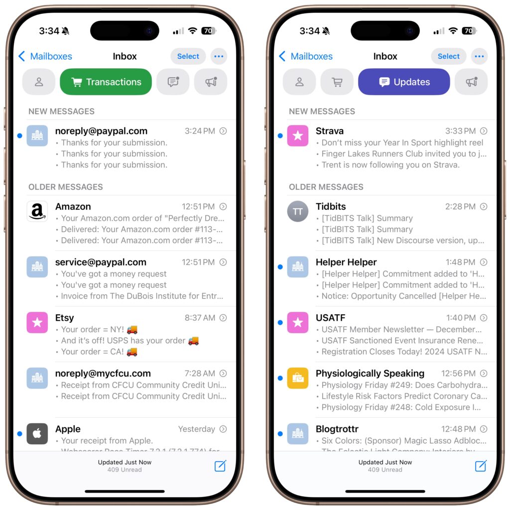Master Your Inbox with Mail Categories in iOS 18.2