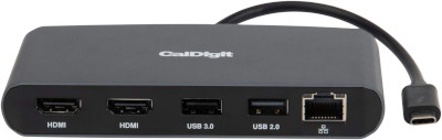 CalDigit Thunderbolt 3 Mini Dock for MacBook travel setups