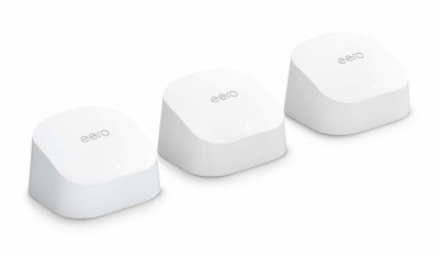 eero Pro mesh router in modern home setup