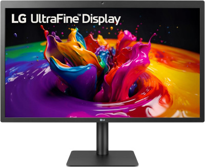 LG Ultrafine 5K monitor connected to Mac