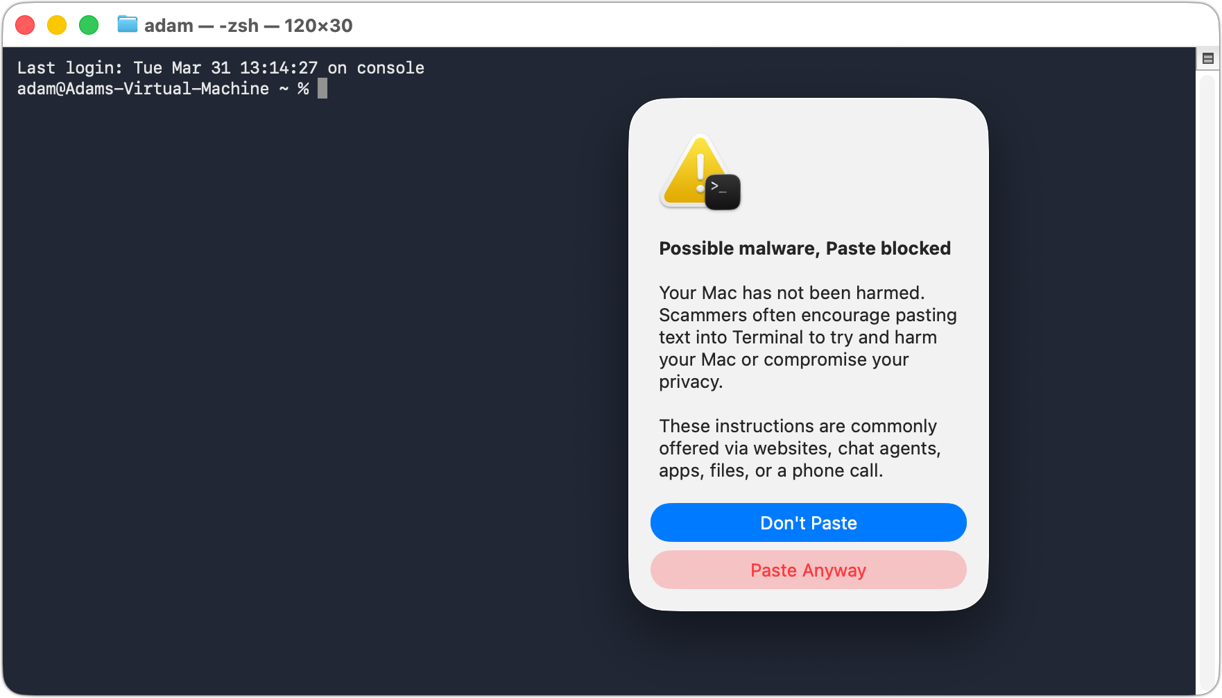 Fake CAPTCHAs Targeting Mac Users