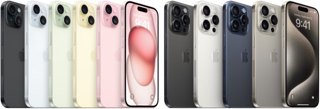 Apple Announces iPhone 15 Lineup, Apple Watch Series 9, and Apple Watch Ultra 2