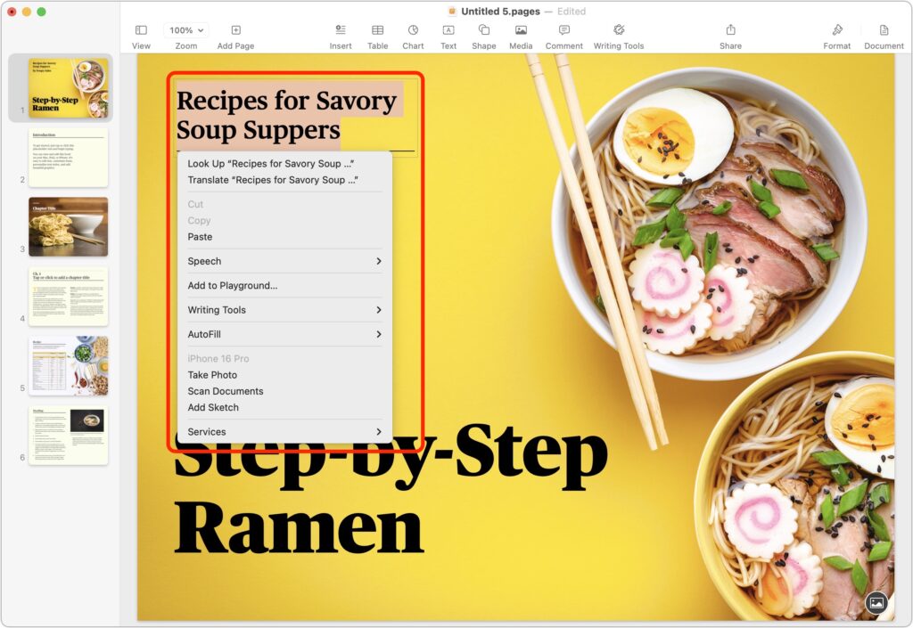 New Control + Return Shortcut in macOS Sequoia