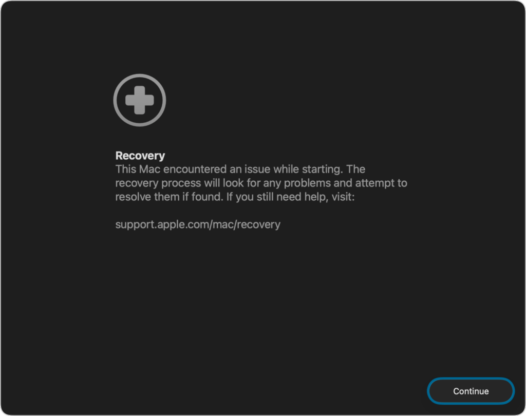 Recovery Assistant on macOS Tahoe: What to Expect